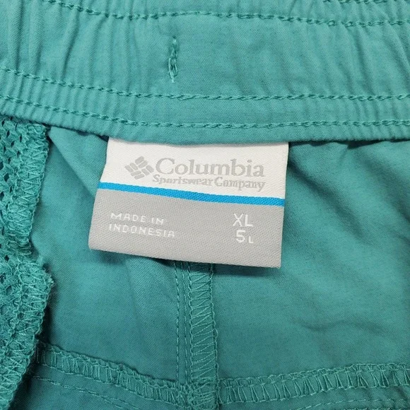 Columbia Sandy River Shorts Court‎ Womens XL Blue Regular Omni Shield - Picture 5 of 9